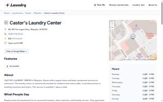 CASTOR'S LAUNDRY CENTER