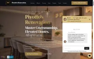 Pivotto's Renovation INC of Waipahu website