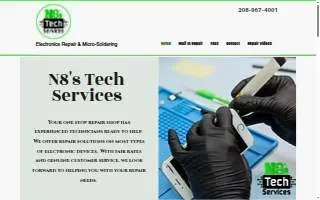 N8's Tech Services website