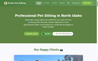 Pickle Pet Sitting LLC