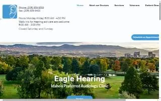 Eagle Hearing website
