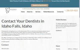Excellence in Dentistry of Idaho Falls website