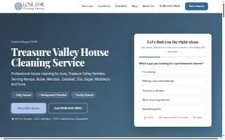 Lone Star Cleaning Solutions website