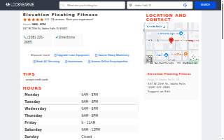 Elevation Floating Fitness