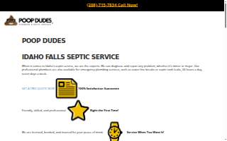 Poop dudes Idaho septic services