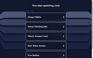 Five Star Painting of Coeur d’Alene website