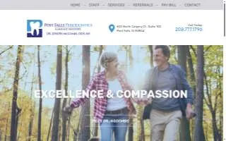 Post Falls Periodontics & Implant Dentistry website