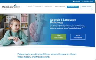Madisonhealth Speech Therapy
