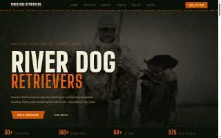 River Dog Retrievers website