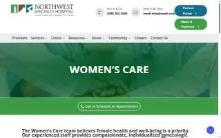 Northwest Women's Care of Post Falls website