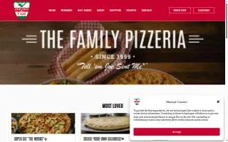 Aurelio's Pizza Joliet website