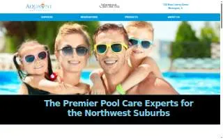 AquaOne Pools of Carpentersville website
