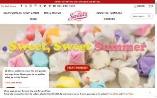 Sweets by Kash website