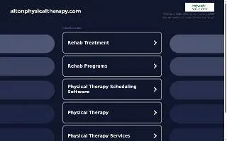 Alton Physical Therapy, PC website