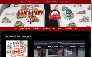 Sam's Pawn Shop of Alton website