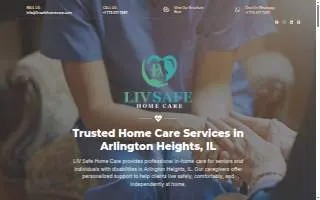 LivSafe Home Care website