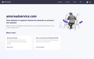 AMS Road Service of Arlington Heights website