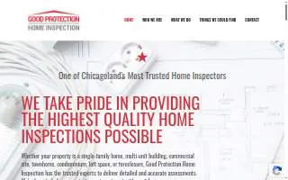 Good Protection Home Inspection website