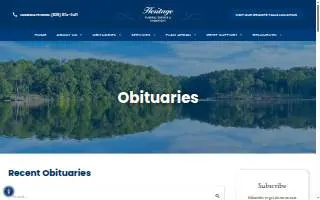 Heritage Woods of Canton website