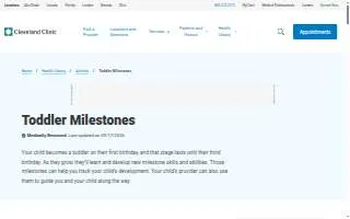 Toddler House website