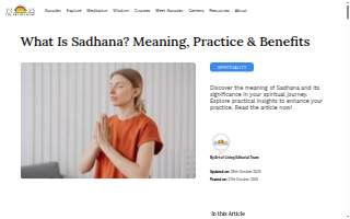 Sadhana Yoga