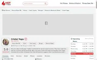 Cristel Yoga website