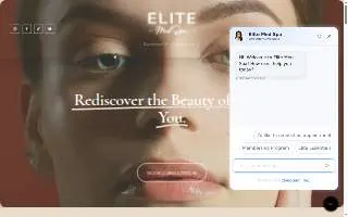 Elite Med Spa of Berwyn website