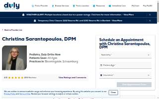 Christina Sarantopoulos, DPM