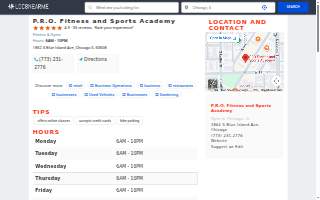 P.R.O. Fitness and Sports Academy