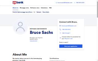 Bruce Sachs-U.S. Bank Mortgage