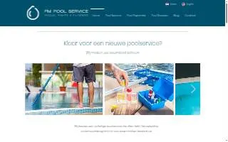 F & M Pool Services of Calumet City website