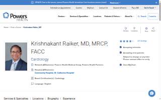 Krishnakant Raiker MD, MRCP, FACC