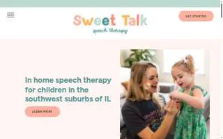 Sweet Talk Speech Therapy, LLC of Canton website