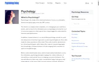 Psychology Specialists