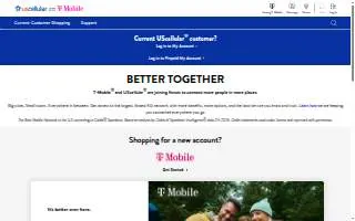 UScellular & T-Mobile Store of Canton website