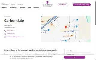 Help at Home of Carbondale website