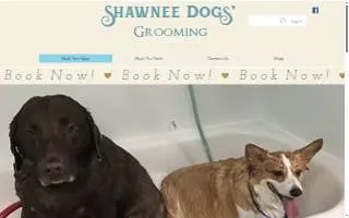 Shawnee Dogs' Grooming website