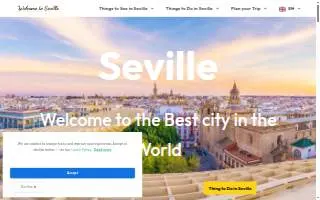 Seville Landscape Construction website