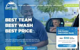 Swift Wash of Carpentersville website