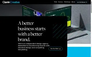 Clanin Creative of Champaign website