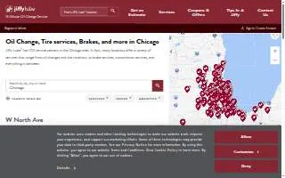 Jiffy Lube of Chicago website