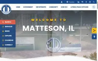 Matteson Auto Mall website