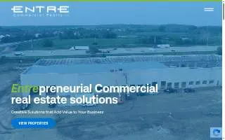 Entre Commercial Realty LLC of Chicago Heights website