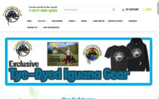 Tye-Dyed Iguana of Collinsville website