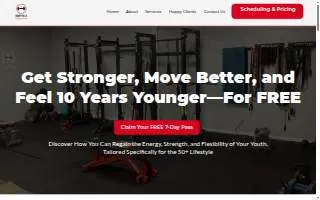 Maryville Fitness Personal Training & Stretching website