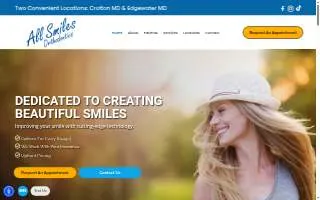 All Smiles Orthodontics of Country Club Hills website