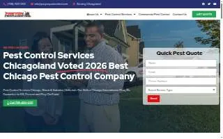 Preyon Pest Control of Country Club Hills website