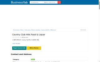 Country Club Hills Food & Liquor