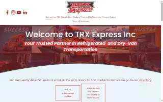 Trx Express Inc website