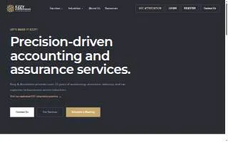 Ezzy & Associates LLC Certified Public Accountants website